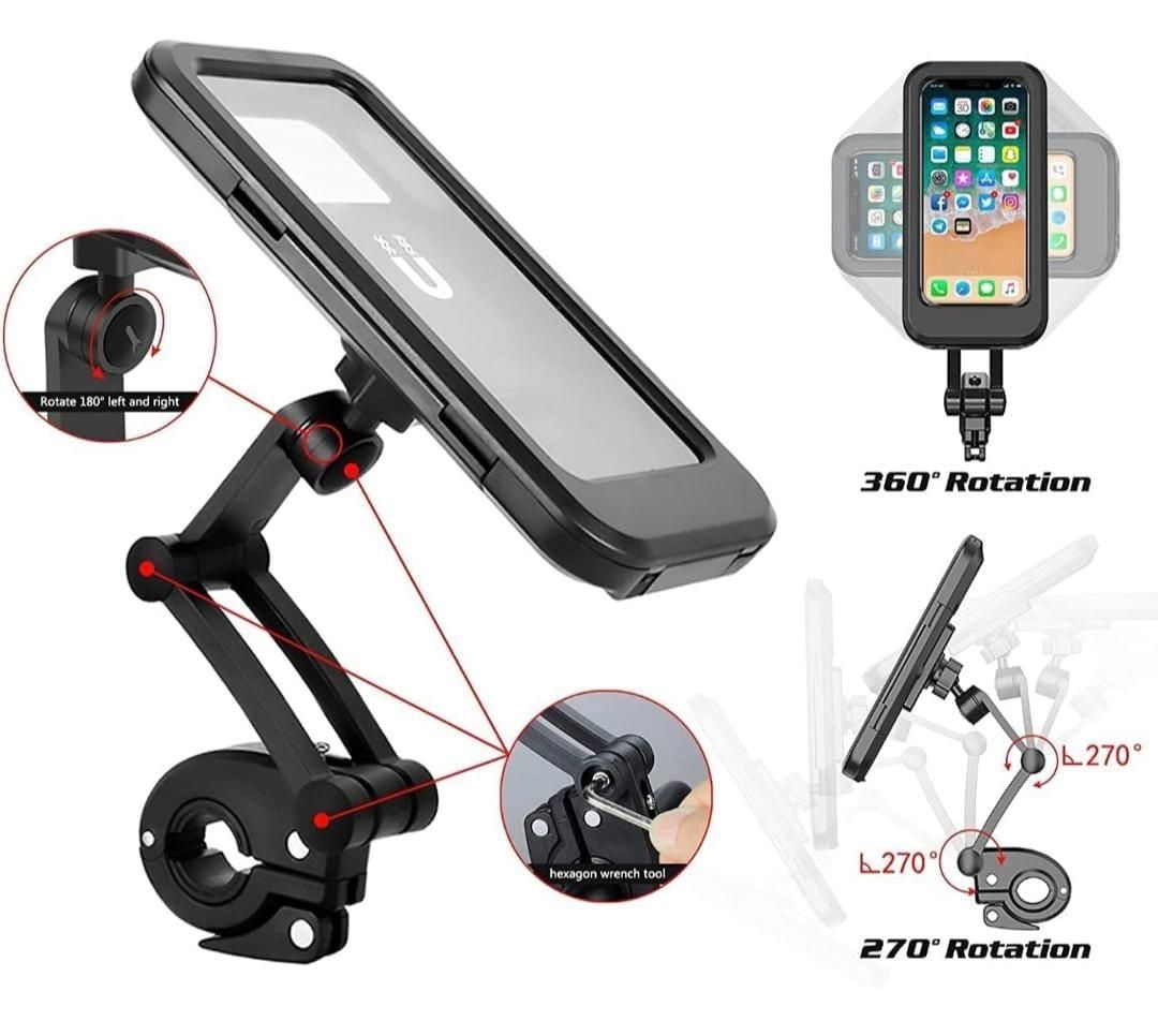 Motorcycle Bike Mobile Phone Holder - DEZZIRE