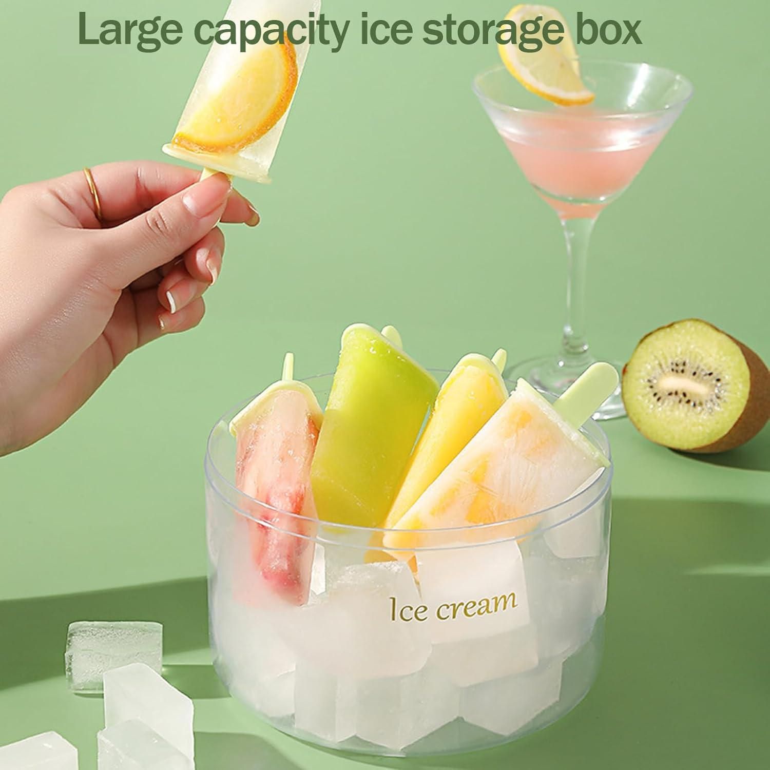 Reusable DIY 8 Pieces Ice Pop Mould - DEZZIRE