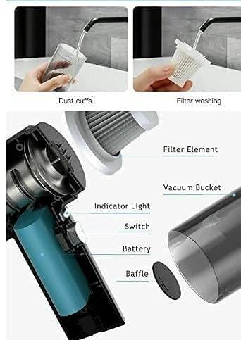 Portable Air Duster Wireless Vacuum Cleaner - DEZZIRE