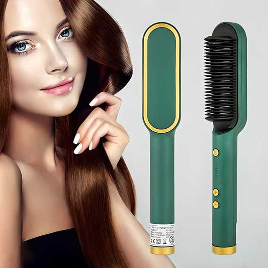 Professional Electric Hair Straightener Comb Brush - DEZZIRE