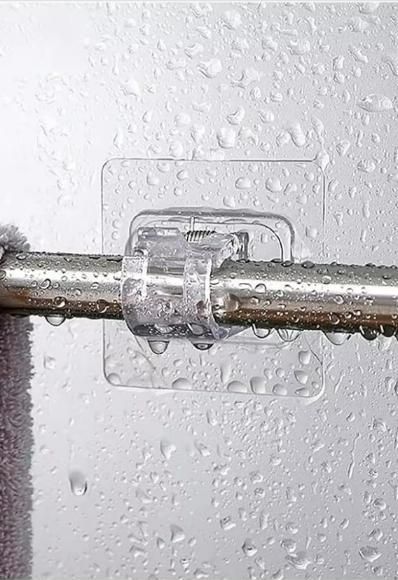 Rods Clips Hook Self Adhesive Pack of 6 - DEZZIRE