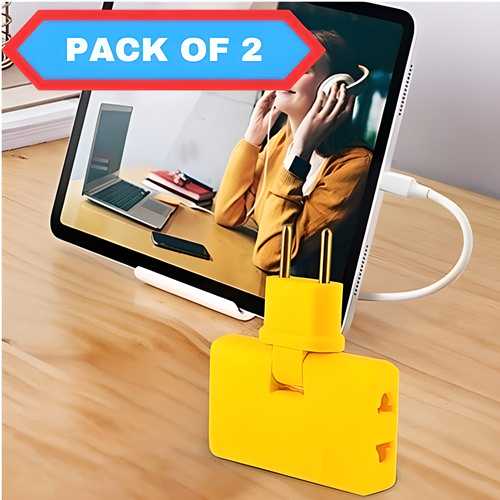 Rotatable Extension Plug 180 Degre (Pack of 2) - DEZZIRE