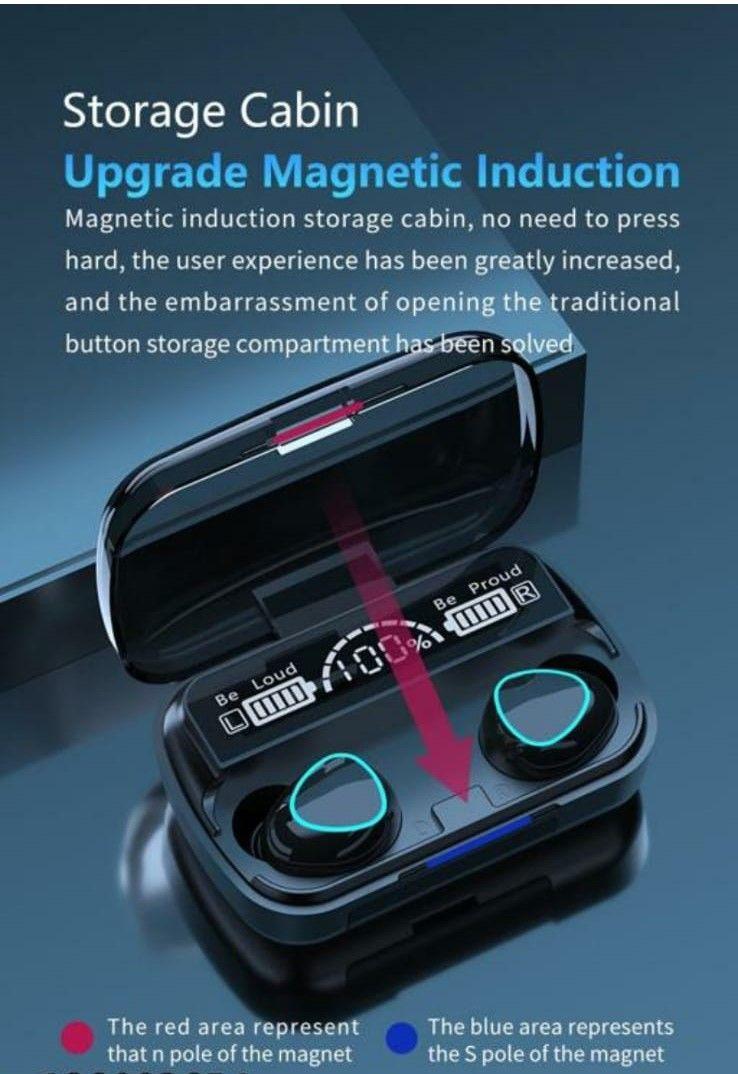 M10 Pro TWS Wireless Earbuds Touch Control Bluetooth Headphones - DEZZIRE