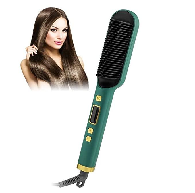 Professional Electric Hair Straightener Comb Brush - DEZZIRE