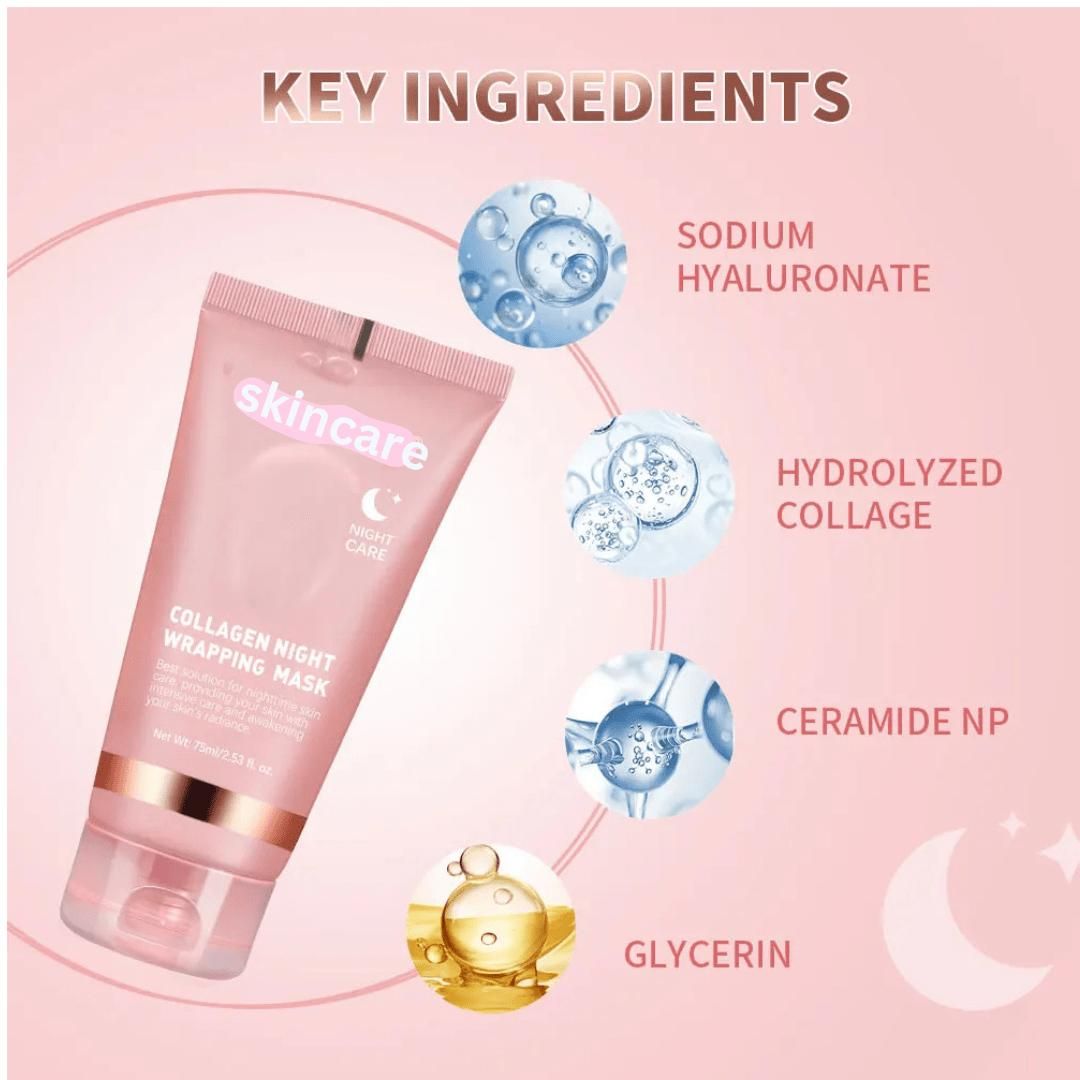 Collagen Night Wrapping Peel Off Mask - DEZZIRE