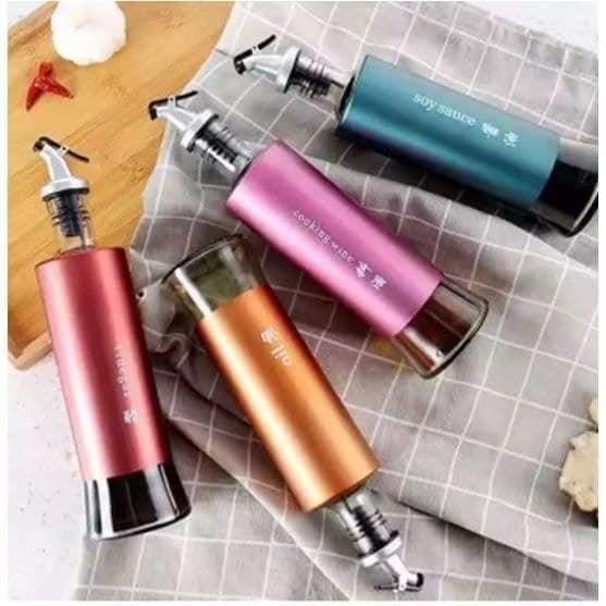 Oil Dispenser Bottle Automatic Opening and Closing Oil Pot - DEZZIRE