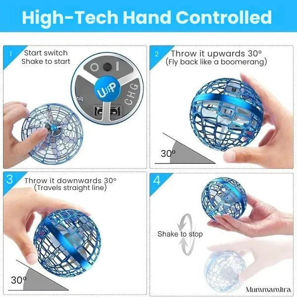 360° Flying Ball For Kids
